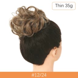 Synthetic Messy Hair Bun Chignon Scrunchies Fake Hair Band Braid Elastic Hairpiece Tail For Women Synthetic Wrap Curly Ponytail