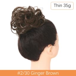 Synthetic Messy Hair Bun Chignon Scrunchies Fake Hair Band Braid Elastic Hairpiece Tail For Women Synthetic Wrap Curly Ponytail
