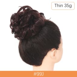 Synthetic Messy Hair Bun Chignon Scrunchies Fake Hair Band Braid Elastic Hairpiece Tail For Women Synthetic Wrap Curly Ponytail