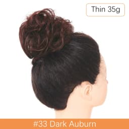 Synthetic Messy Hair Bun Chignon Scrunchies Fake Hair Band Braid Elastic Hairpiece Tail For Women Synthetic Wrap Curly Ponytail