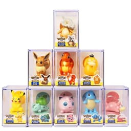 9 Style Pokemon Action Figures Toys Pikachu Squirtle Cubone Seal Cartoon Series Anime Model Ornaments Birthday Gift