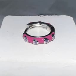 Ear Studs Y2K Style Piercing Jewelry Pink Earrings Eye Catching Ear Jewelry Alloy Material Ear Pins Gift for Women