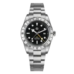 San Martin Upgraded 38.3mm BB GMT Hangzhou 6460 Men Automatic Mechanical Watches Sport Sapphire Luminous Waterproof 100m SN0054