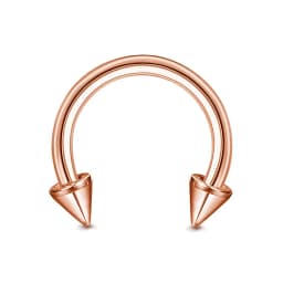 Drperfect 16G Septum Ring Jewelry Earrings Stainless Steel Hoop Nose Rings for Women Helix Tragus Lip Cartilage Septum Piercing