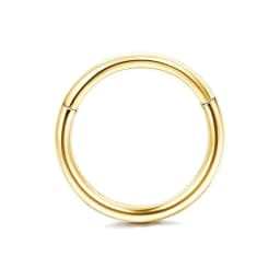 Drperfect 16G Septum Ring Jewelry Earrings Stainless Steel Hoop Nose Rings for Women Helix Tragus Lip Cartilage Septum Piercing