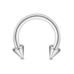 Drperfect 16G Septum Ring Jewelry Earrings Stainless Steel Hoop Nose Rings for Women Helix Tragus Lip Cartilage Septum Piercing