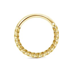 Drperfect 16G Septum Ring Jewelry Earrings Stainless Steel Hoop Nose Rings for Women Helix Tragus Lip Cartilage Septum Piercing