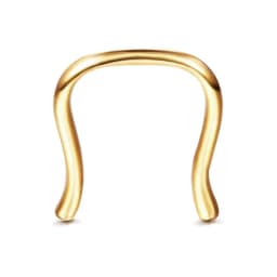 Drperfect 16G Septum Ring Jewelry Earrings Stainless Steel Hoop Nose Rings for Women Helix Tragus Lip Cartilage Septum Piercing