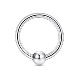 Drperfect 16G Septum Ring Jewelry Earrings Stainless Steel Hoop Nose Rings for Women Helix Tragus Lip Cartilage Septum Piercing