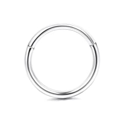 Drperfect 16G Septum Ring Jewelry Earrings Stainless Steel Hoop Nose Rings for Women Helix Tragus Lip Cartilage Septum Piercing