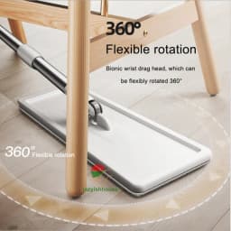 Mop Magic Floor Squeeze Mop with Bucket Flat Bucket Rotating Mop for Wash Floor House Home Cleaning Cleaner Easy 2026 New