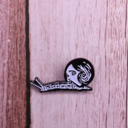 Pin Club | Cartoon Horror Girl Lapel Badge High Quality Metal Brooch Custom Terror Movies Jewelry Gift Accessories Dropshipping