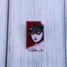 Pin Club | Cartoon Horror Girl Lapel Badge High Quality Metal Brooch Custom Terror Movies Jewelry Gift Accessories Dropshipping
