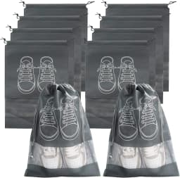 5/10PCS Shoes Storage Organizer Bags Non-Woven Shoe Dust Bags Portable Travel Shoe Bag Shoes Storage Packing Pouch Organizers