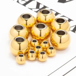 100pcs 2-4mm High Quality Stainless Steel Beads For Jewelry Making DIY Loose Spacer Metal Beads Ball for Bracelets Components