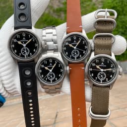 STEELFLIER Official SF746 Quartz Wristwatch VH60 Mute Movement 4 Pointers Swiss BGW9 C3 Luminous Fashion 200M Waterproof Watch