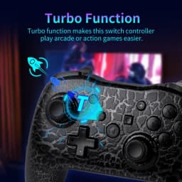 GAMINJA RGB Wireless Gamepad CRACK PROCESS For Switch TV Box PS3 Joystick Controller Six Axis Gyroscope Dual Vibration