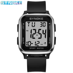 SYNOKE Outdoor Military Digital Watch New For Men Fashion Retro Men Watch Sports Waterproof Men Watch Multifunctional Luminous