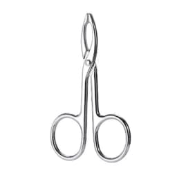 Scissor Shaped Eyebrow Tweezers Flat Headed Tweezers Oblique Headed Tweezers Stainless Steel Scissors Handle Tweezers