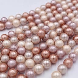 Natural Sea Water Shells Beads Round Mother of Pearl4/6/8/10/12mmmm Loose Spacer Beads for Jewelry Making DIY Necklace Bracelets