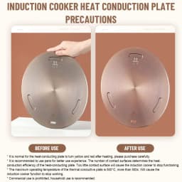Kitchen Induction Cooker Heat Conduction Plate Stainless Steel Heat Diffuser Ring Plate Induction Cooker Stove Protector Accesso