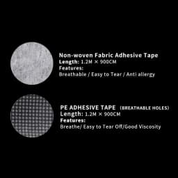 Anti-allergy 4 Rolls PE Eye Tapes Eyelash Extension Tape for Lash Breathable Micropore Fabric Easy Tear Eye Make Up Tools