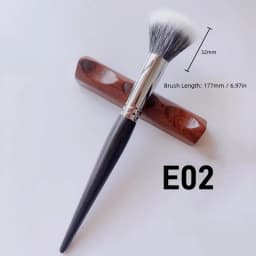 Blush Makeup Brush Powder Natural Fine Goat Hair Luxury Ebony Handle Make Up Brushes Beauty Tools
