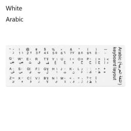 Wear-resistant Keyboard Stickers Spanish/English/Russian/Deutsch/Arabic/Italian/Japanese Letter Replacement For Laptop PC