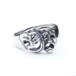 2023 New 316L Stainless Steel Cry and Smile Ring For Man Women Good Polished Couple Gift Fashion Jewelry for Gift Free Shipping