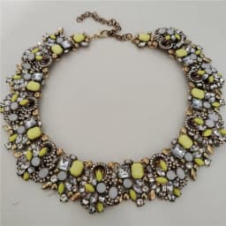 2026 New Fashion Crystal Rhinestones Large Collar Choker Necklace Earrings Women Jewelry Sets Indian Statement Wedding Necklace