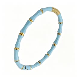 ZALMAN Brand Colorful Enamel Resin Bamboo Bangle Bracelet for Women Gold Color Stainless Steel Bangle Trendy Love Jewelry
