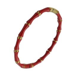 ZALMAN Brand Colorful Enamel Resin Bamboo Bangle Bracelet for Women Gold Color Stainless Steel Bangle Trendy Love Jewelry