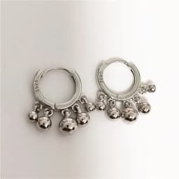 Fashion Silver Gold Plated Tassel Round Ball Hoop Earrings for Women Girls Punk Ear Party Jewelry Gift e2456