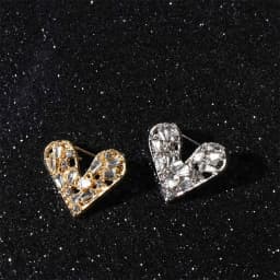 New Rhinestone Brooches Women Exquisite Retro Pins Small Cute Fashion Jewelry Accessories