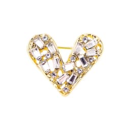 New Rhinestone Brooches Women Exquisite Retro Pins Small Cute Fashion Jewelry Accessories