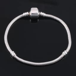 925 Sterling Silver Snake Chain DIY Charm Bracelet for Women Gift Jewelry with Bracelets for Women браслет серебряный