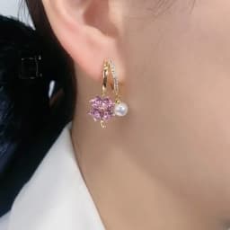 Germanium Earrings Lymphatic Magnetotherapy Earrings, Lymphatic Drainage Earrings for Weight Loss Magnetic Therapy Earrings