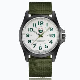 Fashion Simple Calendar Quartz Men Sports Watch Army Watch