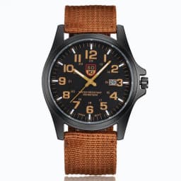 Fashion Simple Calendar Quartz Men Sports Watch Army Watch