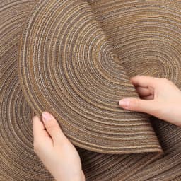 1/4/6/10PCS Oval Table Mats Braided Placemats for Dining Tables Natural Woven Oversized Place Mats Set 테이블매트 салфетки на стол