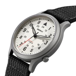 BERNY Titanium Watches for Men Classic Mens Field Watch Easy Read Outdoor Quartz Wristwatch Super Luminous Sapphire 5ATM