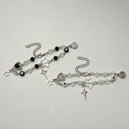 Fashion Couple Beads Bracelets Love Heart Star Handmade Y2K Charm Anime Beaded Kawaii Friendship Couple Bracelet Jewelry