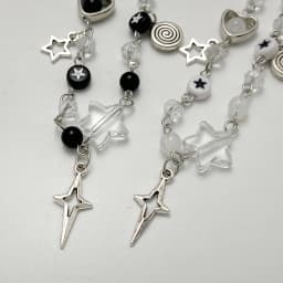 Fashion Couple Beads Bracelets Love Heart Star Handmade Y2K Charm Anime Beaded Kawaii Friendship Couple Bracelet Jewelry