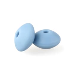 50/100pcs Silicone Lentil Beads 12mm Abacus Loose Focal Beads DIY Necklace Bracelet Keychain Accessories For Jewelry Making