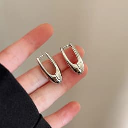 3Pcs/Set Trendy Fashion Classic Style Copper Alloy Gold-Color Smooth Metal O- shaped Circular Earrings For Woman Party Jewelry