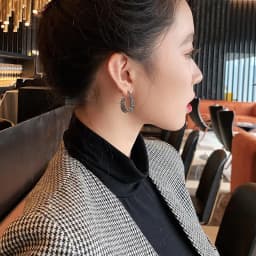 French Retro Web Celebrity Eardrop Harbor Style Earrings 2020 New Fashion Minority Fashion Design Individual Earrings Woman
