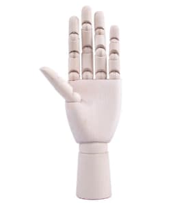 Wooden Hand Drawing Sketch Mannequin Model Human Artist Model Wooden Mannequin Hand Movable Limbs
