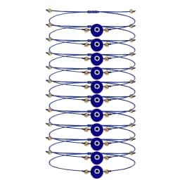 12 Pieces of Simple and Exquisite Jewelry, a Set of Exorcism and Transportation Woven Bracelets, a Unisex Rope Chain (Card Style