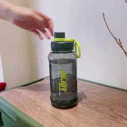 Plastic Sport Bottle Fitness Water Bottle Leakproof Water Bottle 600ml/800ml/1000ml High Temperature Resistant Water Cup Summer