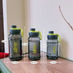 Plastic Sport Bottle Fitness Water Bottle Leakproof Water Bottle 600ml/800ml/1000ml High Temperature Resistant Water Cup Summer